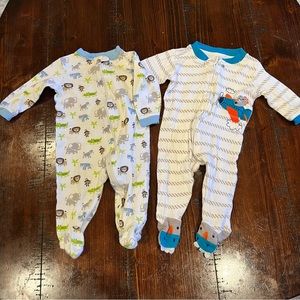 Baby Boy Lot of 2 3-6 Months Onesies